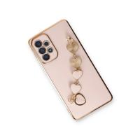 Newface Samsung Galaxy A33 5G Kılıf Esila Silikon - Pudra