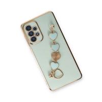 Newface Samsung Galaxy A33 5G Kılıf Esila Silikon - Su Yeşili