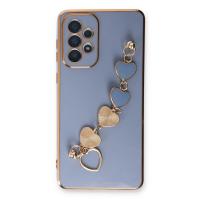 Newface Samsung Galaxy A53 5G Kılıf Esila Silikon - Gri