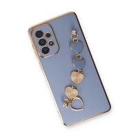 Newface Samsung Galaxy A53 5G Kılıf Esila Silikon - Gri