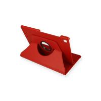 Newface Samsung Galaxy P610 Tab S6 Lite 10.4 Kılıf 360 Tablet Deri Kılıf - Kırmızı