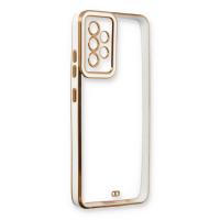 Newface Samsung Galaxy A23 4G Kılıf Liva Lens Silikon - Beyaz