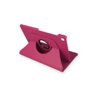 Newface Samsung Galaxy P610 Tab S6 Lite 10.4 Kılıf 360 Tablet Deri Kılıf - Pembe