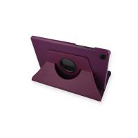 Newface Samsung Galaxy T500 Tab A7 10.4 Kılıf 360 Tablet Deri Kılıf - Mürdüm