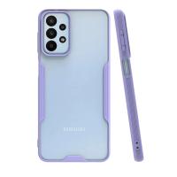 Newface Samsung Galaxy A23 4G Kılıf Platin Silikon - Lila