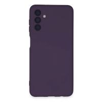 Newface Samsung Galaxy A24 4G Kılıf Nano içi Kadife Silikon - Mor