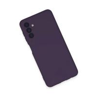 Newface Samsung Galaxy A24 4G Kılıf Nano içi Kadife Silikon - Mor