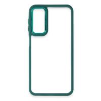 Newface Samsung Galaxy A24 4G Kılıf Dora Kapak - Haki Yeşil