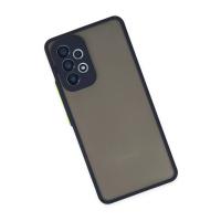 Newface Samsung Galaxy A73 5G Kılıf Montreal Silikon Kapak - Lacivert