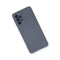 Newface Samsung Galaxy A53 5G Kılıf Nano içi Kadife Silikon - Gri