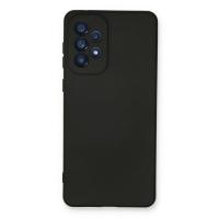 Newface Samsung Galaxy A73 5G Kılıf Nano içi Kadife Silikon - Siyah