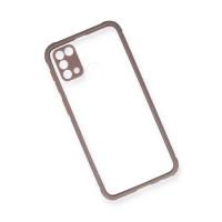 Newface Samsung Galaxy M31 Kılıf Miami Şeffaf Silikon - Açık Mor