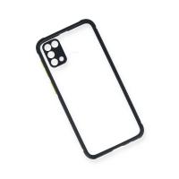 Newface Samsung Galaxy M31 Kılıf Miami Şeffaf Silikon - Lacivert