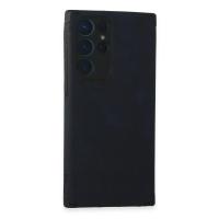 Newface Samsung Galaxy S22 Ultra Kılıf Loop Deri Silikon - Lacivert