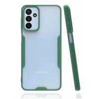 Newface Samsung Galaxy M23 Kılıf Platin Silikon - Yeşil