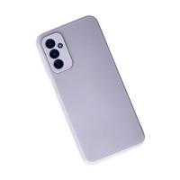 Newface Samsung Galaxy M23 Kılıf Glass Kapak - Lila