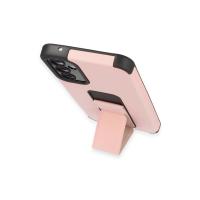 Newface Samsung Galaxy A54 5G Kılıf Mega Standlı Silikon - Pudra