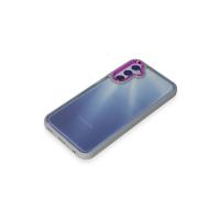 Newface Samsung Galaxy A14 4G Kılıf Dora Kapak - Sierra Blue