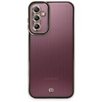 Newface Samsung Galaxy A14 4G Kılıf Liva Lens Silikon - Siyah