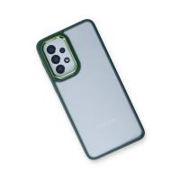 Newface Samsung Galaxy A23 4G Kılıf Dora Kapak - Haki Yeşil