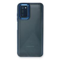 Newface Samsung Galaxy A03S Kılıf Dora Kapak - Mavi