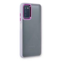 Newface Samsung Galaxy A03S Kılıf Dora Kapak - Lila