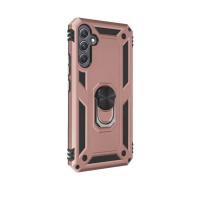 Newface Samsung Galaxy A54 5G Kılıf Sofya Yüzüklü Silikon Kapak - Rose