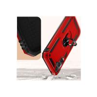 Newface Samsung Galaxy A54 5G Kılıf Sofya Yüzüklü Silikon Kapak - Rose