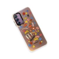 Newface Samsung Galaxy A14 4G Kılıf Estoril Desenli Kapak - Estoril - 16