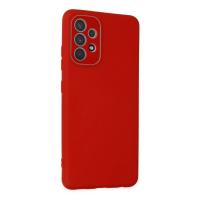 Newface Samsung Galaxy A53 5G Kılıf Lansman Glass Kapak - Kırmızı