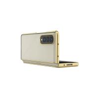 Newface Samsung Galaxy Z Fold 3 Kılıf Fold Element Kapak - Gold