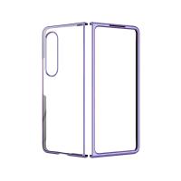 Newface Samsung Galaxy Z Fold 3 Kılıf Fold Element Kapak - Mor