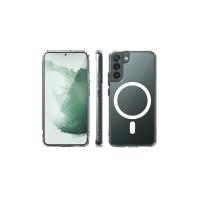 Newface Samsung Galaxy S22 Plus Kılıf Magneticsafe Şeffaf Silikon - Şeffaf