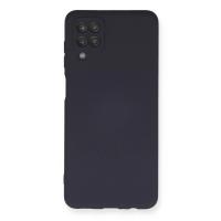 Newface Samsung Galaxy A12 Kılıf Nano içi Kadife Silikon - Lacivert