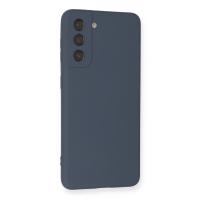 Newface Samsung Galaxy S21 Kılıf Nano içi Kadife Silikon - Gri