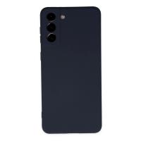 Newface Samsung Galaxy S21 Plus Kılıf Nano içi Kadife Silikon - Lacivert