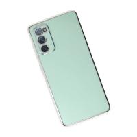Newface Samsung Galaxy S20 FE Kılıf Volet Silikon - Açık Yeşil