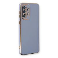 Newface Samsung Galaxy A53 5G Kılıf Volet Silikon - Mavi