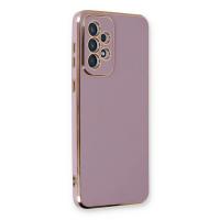 Newface Samsung Galaxy A53 5G Kılıf Volet Silikon - Mor