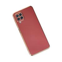 Newface Samsung Galaxy A22 Kılıf Volet Silikon - Kırmızı