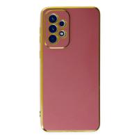 Newface Samsung Galaxy A23 4G Kılıf Volet Silikon - Kırmızı