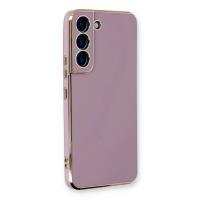 Newface Samsung Galaxy S22 Plus Kılıf Volet Silikon - Mor