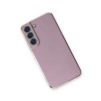 Newface Samsung Galaxy S22 Plus Kılıf Volet Silikon - Mor