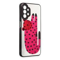 Newface Samsung Galaxy A13 4G Kılıf Mirror Desenli Kapak - Mirror - 12