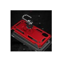 Newface Samsung Galaxy A01 Core Kılıf Sofya Yüzüklü Silikon Kapak - Rose