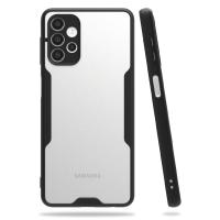 Newface Samsung Galaxy A52 Kılıf Platin Silikon - Siyah