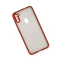 Newface Samsung Galaxy A11 Kılıf Montreal Silikon Kapak - Kırmızı