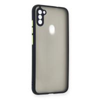 Newface Samsung Galaxy A11 Kılıf Montreal Silikon Kapak - Lacivert