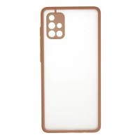 Newface Samsung Galaxy A71 Kılıf Montreal Silikon Kapak - Pembe