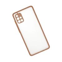 Newface Samsung Galaxy A71 Kılıf Montreal Silikon Kapak - Pembe